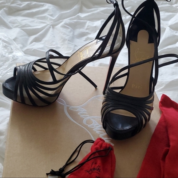 Christian Louboutin | Shoes | Christian Louboutin Filament 2 Heels |  Poshmark